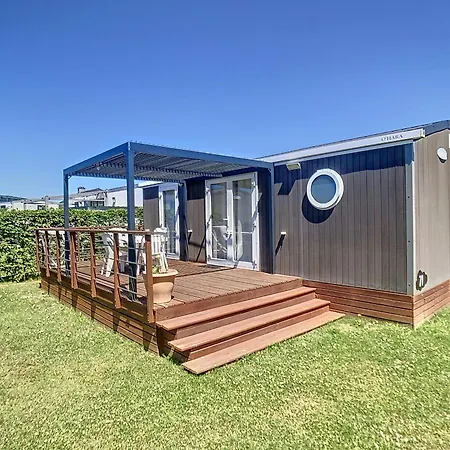 Mobil-home Grand Confort A 200m De La Avec Piscine Chauffee, 4 Pers, Terrasse, Parking - Fr-1-361a-21 *