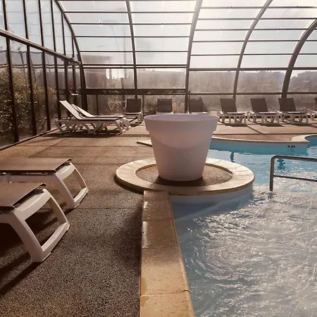 Mobil-home Grand Confort A 200m De La Avec Piscine Chauffee, 4 Pers, Terrasse, Parking - Fr-1-361a-21 Nyaraló Jullouville-les-Pins