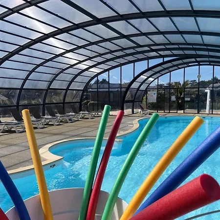 Prázdninový dům Mobil-home Grand Confort A 200m De La Avec Piscine Chauffee, 4 Pers, Terrasse, Parking - Fr-1-361a-21 Jullouville-les-Pins